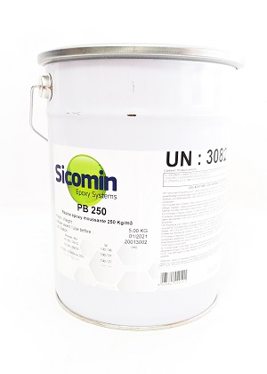 EPOXY FOAM 250 5 KG, RESIN COMPONENT 250 KG/M3