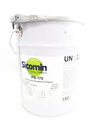 EPOXY FOAM 170 5 KG, RESIN COMPONENT 170 KG/M3