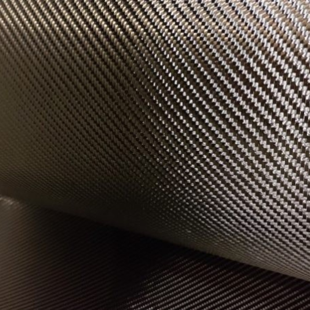 HIILIKUITUKANGAS 285 G/M2 2/2 TWILL 1,25M HEXFORCE 43285 3K