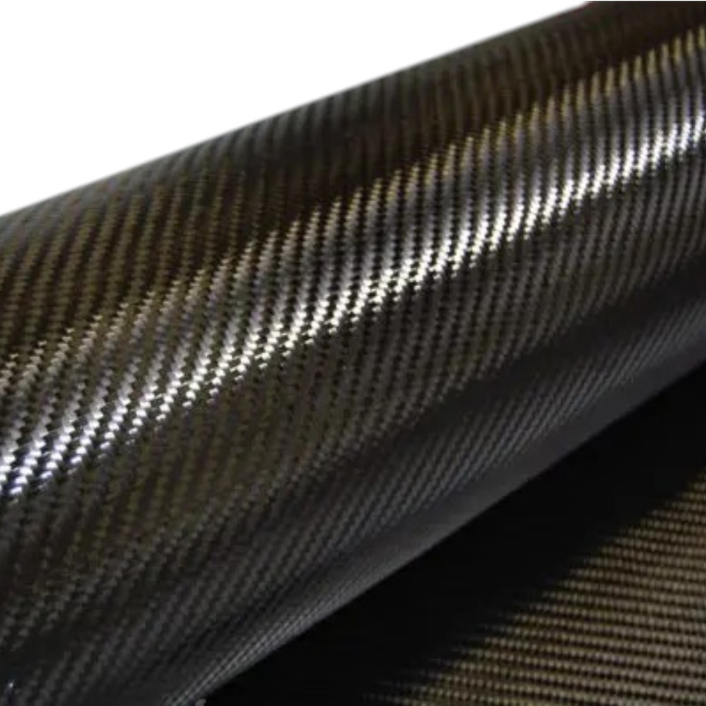 HIILIKUITUKANGAS 200 G/M2 2/2 TWILL 1,25M HEXFORCE PRIMETEX 43200 UE 1250 S