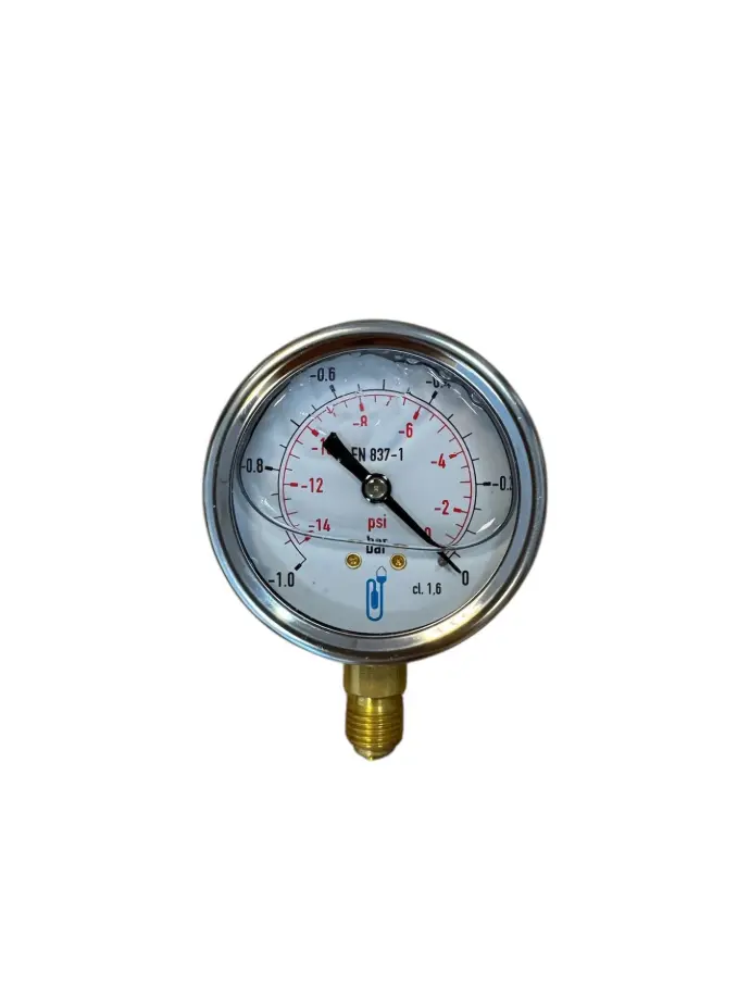 VACUUM GAUGE 1/4 M 63 MM ACVACU63-1/4M, DIAMETER 63 MM, MAX +60°C