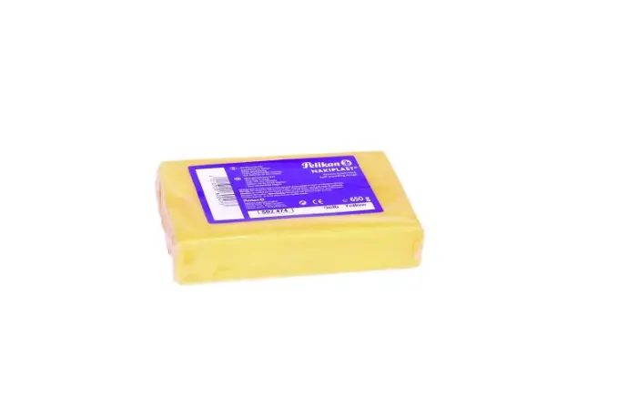MODELING CLAY, PLASTICINE YELLOW, 650 G
