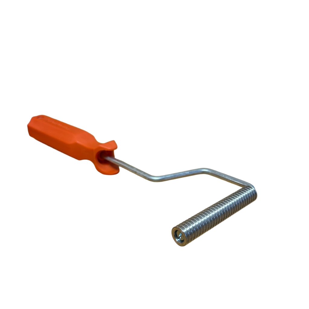 AIR ROLLER WITH VERTICAL GROOVE 70 x 12 mm, ALUMINUM