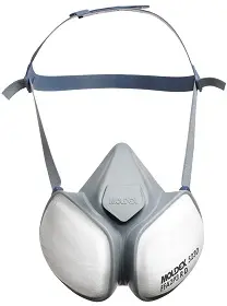 HALF MASK MOLDEX 523001 FFA1B1E1P3 R D – Dust, Organic Gases & Vapours, EN405:2001+A1:2009