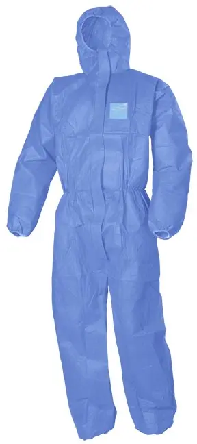 DISPOSABLE COVERALL MICROGARD® 1500 – BLUE, Type 5 EN ISO 13982-1, Type 6 EN 13034