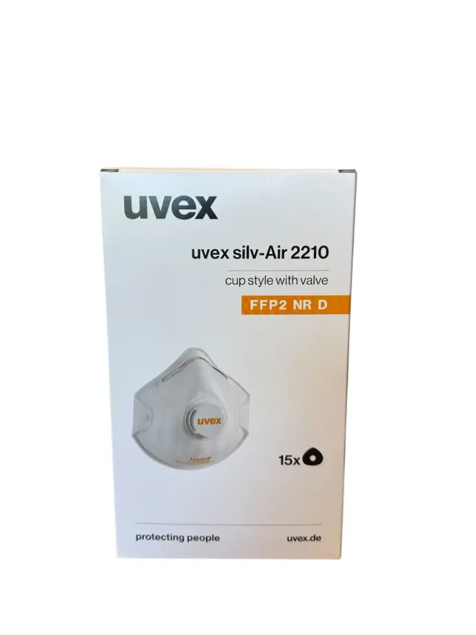 RESPIRATOR MASK FFP2V (15 PCS/BOX)