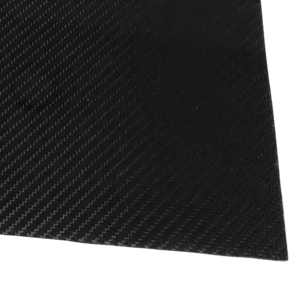 CARBON FIBER SHEET 2 MM, GLOSSY 25X60 CM