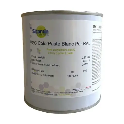 [11083] EPOXY PIGMENT WHITE RAL9010 0.95 KG