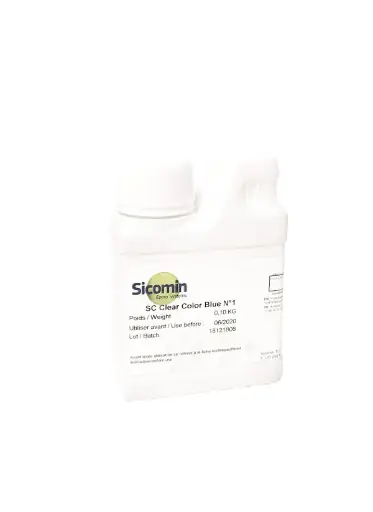 [11186] EPOKSI PIGMENTTI SININEN LÄPIKUULTAVA 0,1 KG 