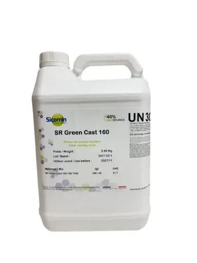 [11220] EPOKSI GREENCAST 160 KIRKAS VALUHARTSI 5,83 KG
