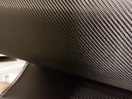 [21047] CARBON FIBER FABRIC 285 G/M2 2/2 TWILL 1,25M HEXFORCE 43285 3K