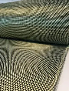 [21122] CARBON/ARAMID FIBER FABRIC 208 G/M2 2/2 TWILL 1,20M