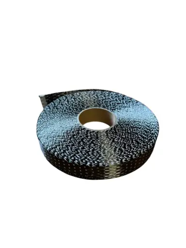 [22027] CARBON FIBER TAPE 340 G/M2 25MM UD HKN G 12K