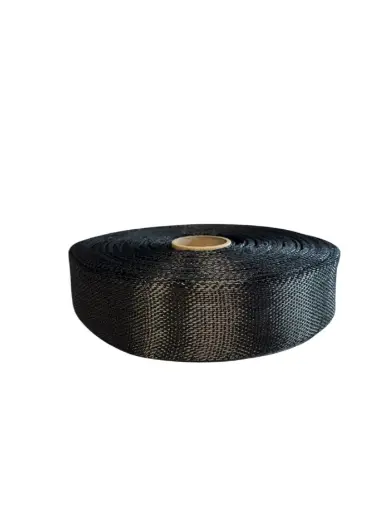 [23018] CARBON FIBER BRAID UD ELAS D=40 MM UD 510 G/M2 68 G/M 1012/40