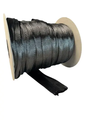 [23019] CARBON FIBER BRAID UD ELAS D=60MM UD 510 G/M2  96 G/M 1012/60