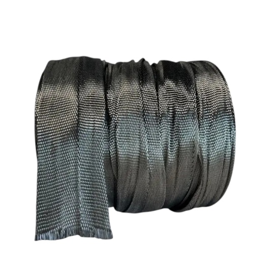 [23020] CARBON FIBER BRAID UD ELAS D=80 MM 510 G/M2 128 G/M 1012/80