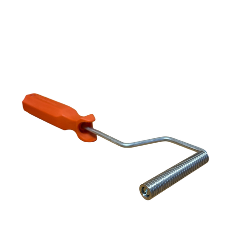 [70081] AIR ROLLER WITH VERTICAL GROOVE 70 x 12 mm, ALUMINUM